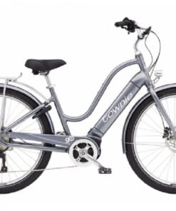 Vélo de Ville Électrique Electra Townie Path Go! 10D Equipped Step-Thru Shimano Deore 10V 500 Wh 27.5'' Gris Holographic 2021