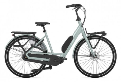 Vélo de Ville Électrique Gazelle Bloom C7 HMS Shimano Nexus 7V 630 Wh Vert Olive 2022