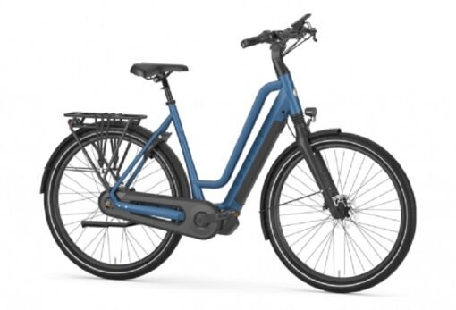 Vélo de Ville Électrique Gazelle Chamonix C7 HMS Shimano Nexus 7V 500 Wh 700 mm Bleu 2021