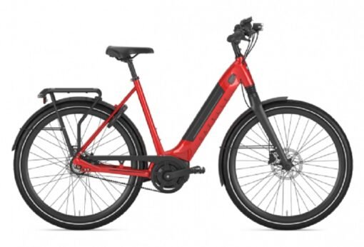Vélo de Ville Électrique Gazelle Ultimate C8+ HMB Belt Shimano Nexus 8V 500 Wh 700 mm Rouge 2022