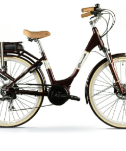 Vélo de Ville Électrique Granville E-Premium Shimano Acera 8V 300 Wh 700 mm Bordeaux 2022