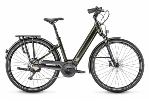 Vélo de Ville Électrique Moustache Samedi 28.7 Open Shimano Deore 11V 625 Wh 700 mm Vert Métal 2022