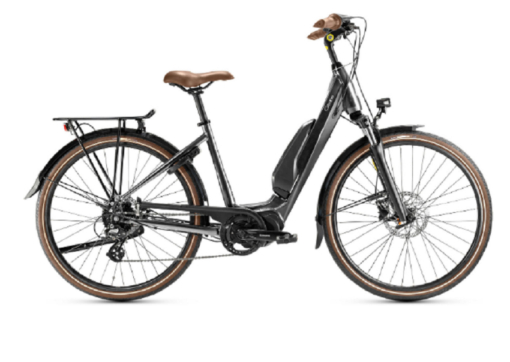 Vélo de Ville Électrique Peugeot e-City Steps D8+ Shimano Altus 8V 504 Wh 26'' Noir 2022