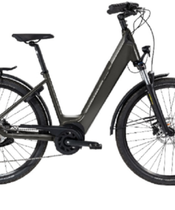 Vélo de Ville Électrique Peugeot eC01 CrossOver Performance Shimano Deore 10V 500 Wh 700 mm Brun 2022