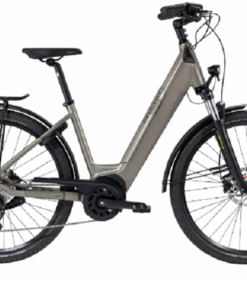 Vélo de Ville Électrique Peugeot eC01 CrossOver Performance Shimano Deore 10V 500 Wh 700 mm Gris 2021