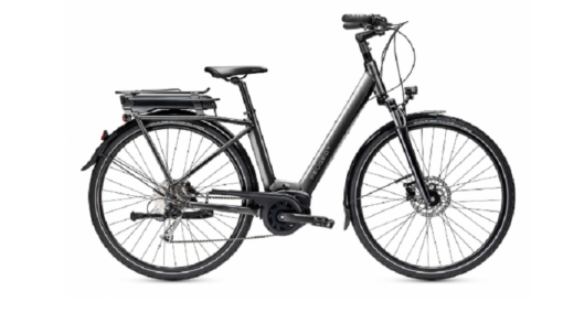 Vélo de Ville Électrique Peugeot eC01 D9 Shimano Alivio 9V 300Wh Noir 2022