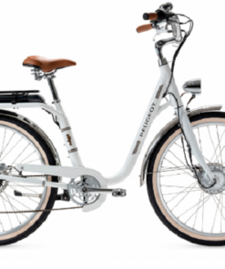 Vélo de Ville Électrique Peugeot eLC01 e-Legend Shimano Tourney/Altus 8V 400 Wh 26'' Blanc 2022