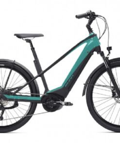 Vélo de Ville Électrique Sunn Urb Sleek Woman Shimano Altus 9V 400 Wh 650b Noir VERT  2022