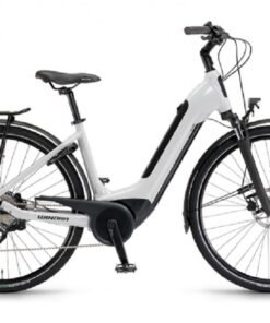 Vélo de Ville Électrique Winora Tria 7 Eco Wave Shimano Altus 7V 400 Wh 700 mm Blanc 2022