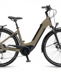 Vélo de Ville Électrique Winora Tria 9 Wave Shimano Alivio 9V 500 Wh 700 mm Café 2022