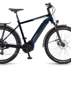 Vélo de Ville Électrique Winora Yucatan 8 Gent Shimano Altus/Acera 8V 630 Wh 27.5'' Bleu Nuit 2022