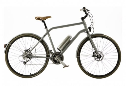 Vélo de Ville Electrique e-LiFE Design 330Wh MicroShift 10V Gris Mat