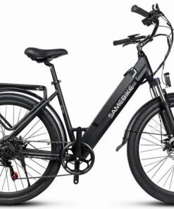 Vélo de trekking électrique Samebike 250W 27.5''  10.4Ah 25km/h 80km