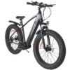 Vélo de ville électrique Bezior XF800 500W Batterie 48V 13Ah noir bleu