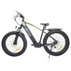Vélo de ville électrique Bezior XF800 500W Batterie 48V 13Ah noir bleu – Image 7