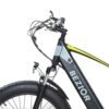 Vélo de ville électrique Bezior XF800 500W Batterie 48V 13Ah noir bleu – Image 5