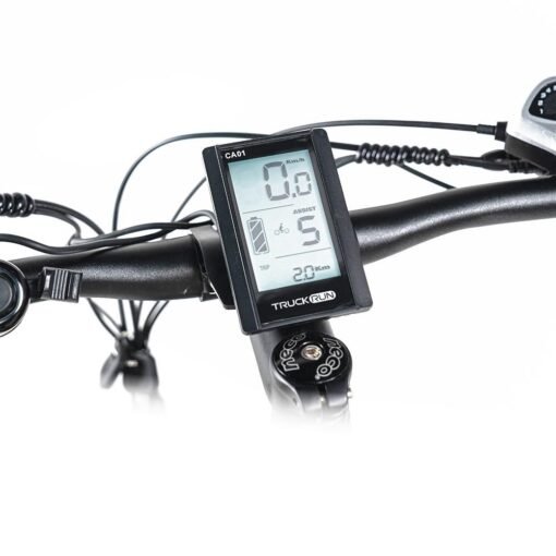 Vélo de ville électrique Bezior XF800 500W Batterie 48V 13Ah noir bleu – Image 4