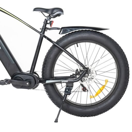 Vélo de ville électrique Bezior XF800 500W Batterie 48V 13Ah noir bleu – Image 3