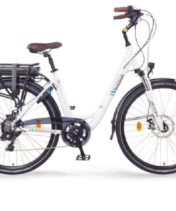 Vélo de ville électrique NCM Munich 28' Blanc/Noir 2020