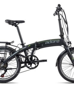 Vélo électrique 20'' - ADORE - Cologne - Unisexe - 250W Li-Ion 36V - 10 Ah 6 Vitesses - Noir - Taille de Cadre 30 cm