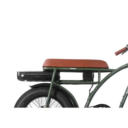 Vélo électrique BEZIOR XF001 rétro 45km/h 1000W moteur 20 pouces 48V12.5Ah Noir – Image 6