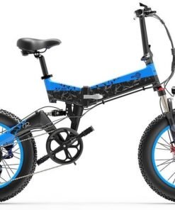 Vélo électrique BEZIOR XF200 1000W 40km/h noir bleu