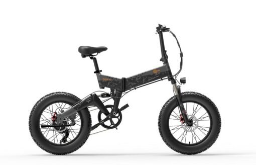 Vélo électrique BEZIOR XF200 1000W 40km/h noir jaune – Image 11