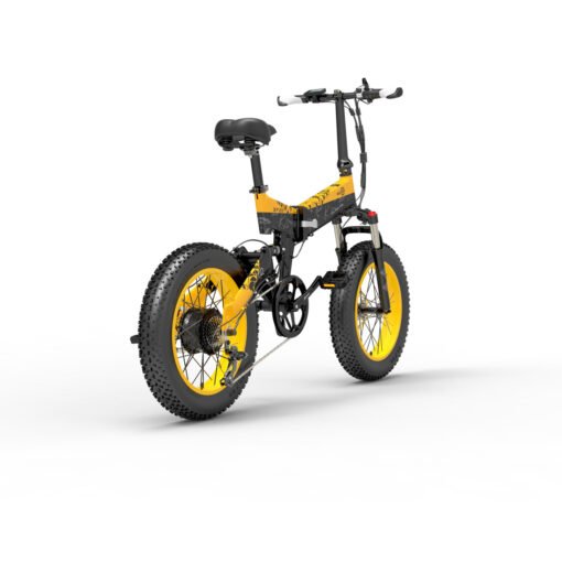 Vélo électrique BEZIOR XF200 1000W 40km/h noir jaune – Image 8