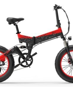 Vélo électrique BEZIOR XF200 1000W 40km/h noir rouge
