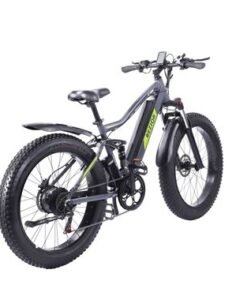 Vélo électrique BEZIOR XF900 45km/h 500W moteur pneus 26 pouces 48V12.5Ah Gris