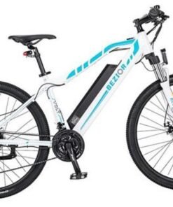 Vélo électrique VTT Bezior M1 27.5'' 250W Batterie amovible 12.5Ah Blanc