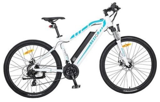 Vélo électrique VTT Bezior M1 27.5'' 250W Batterie amovible 12.5Ah Noir – Image 6