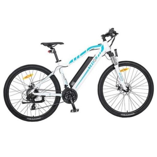Vélo électrique Bezior M1 Pro Blanc - 12.5Ah 500W – Image 6