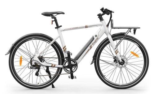 Vélo électrique Eleglide Citycrosser 36V 10Ah 250W - Blanc + Casque Flash intelligent – Image 2
