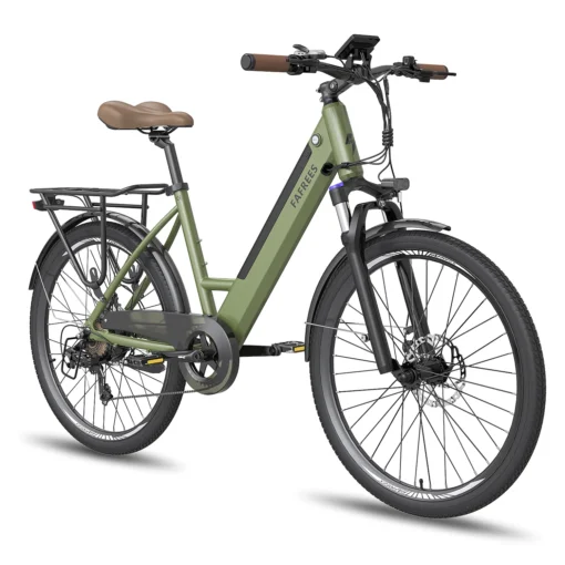 Vélo électrique FAFREES F26 Pro - 250W 36V 10Ah 25km/h 90km vert – Image 14