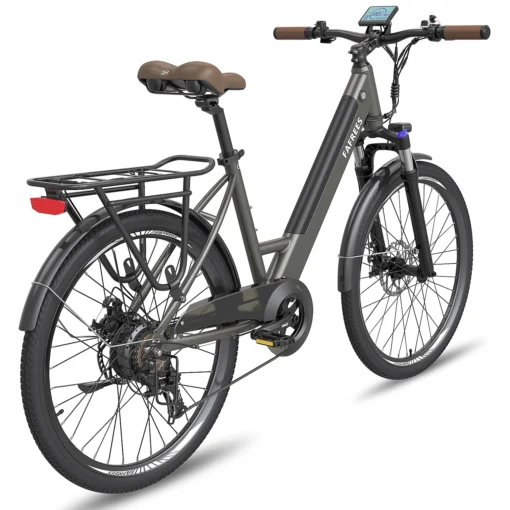 Vélo électrique FAFREES F26 Pro - 250W 36V 10Ah 25km/h 90km gris – Image 10