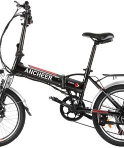 Vélo électrique Pliant ANCHEER Vélo Adulte AN-EB002 20 Pouces Noir