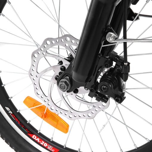 Vélo électrique Pliant ANCHEER Vélo Adulte AN-EB002 20 Pouces Blanc – Image 5