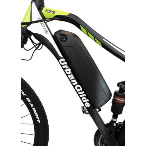 Vélo électrique Urbanglide F2 - 27.5 - 250 W - Batterie 36 V - Noir/Vert – Image 3