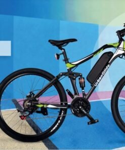 Vélo électrique Urbanglide F2 - 27.5 - 250 W - Batterie 36 V - Noir/Vert