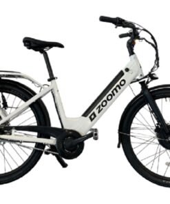 Vélo électrique Zoomo Zero blanc-noir