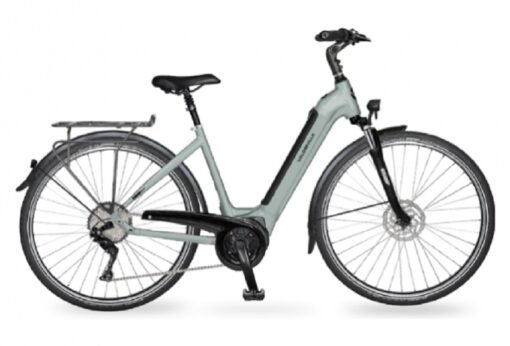 Vélo électrique de ville AEB 490 Nexus Ouvert Ice Blue