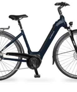 Vélo électrique de ville AEB 490 Nexus ouvert bleu nuit
