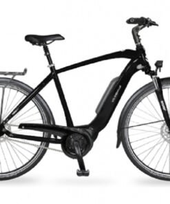 Vélo électrique de ville AEB 800 Alivio Fermé Noir Mat