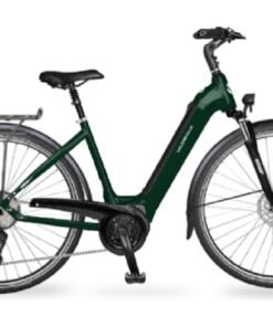 Vélo électrique de ville LEB 890 Alivio cadre Ouvert vert anglais
