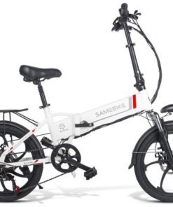 Vélo électrique de ville pliable Samebike 20LVXD30 350W  10Ah 25km/h 80km Blanc