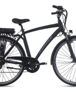 Vélo électrique homme aluminium Adore Versailles 28 E-Bike noir 250 Watt Li-Ion 36 V/10,4 Ah 7 vitesses