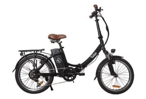 Vélo électrique pliable 20'' - Velair urban- Shimano 6 Vitesses - Autonomie 60 km - Noir