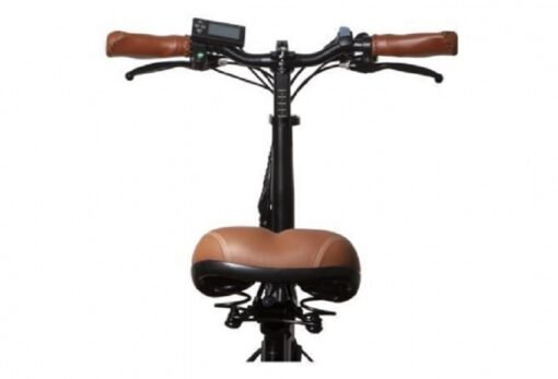 Vélo électrique pliable 20'' - Velair urban- Shimano 6 Vitesses - Autonomie 60 km - Noir – Image 2
