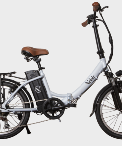Vélo électrique pliable 20'' - Velair urban- Shimano 6 Vitesses - Autonomie 60 km - blanc